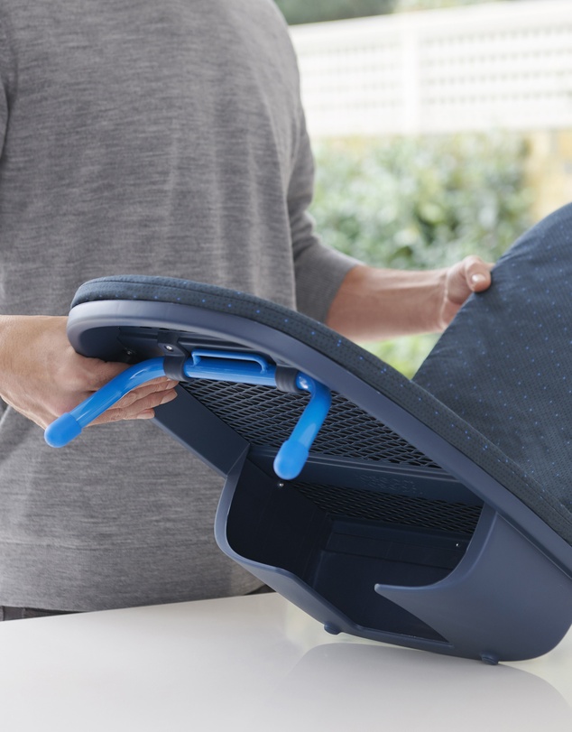 Joseph Joseph - Pocket Plus Folding Table-top Ironing Board with Advanced Cover (Blue)
