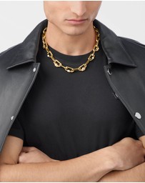 Philipp Plein - Plein Edge Gold-Tone Necklace