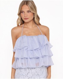 Petal & Pup - Taelya Flounce Top - Blue