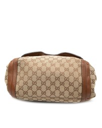Pre-Loved by Azura Reborn - Pre-Loved GG Canvas Bella Flap Satchel