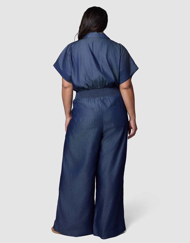Indigo Tonic - Eve Chambray Jumpsuit