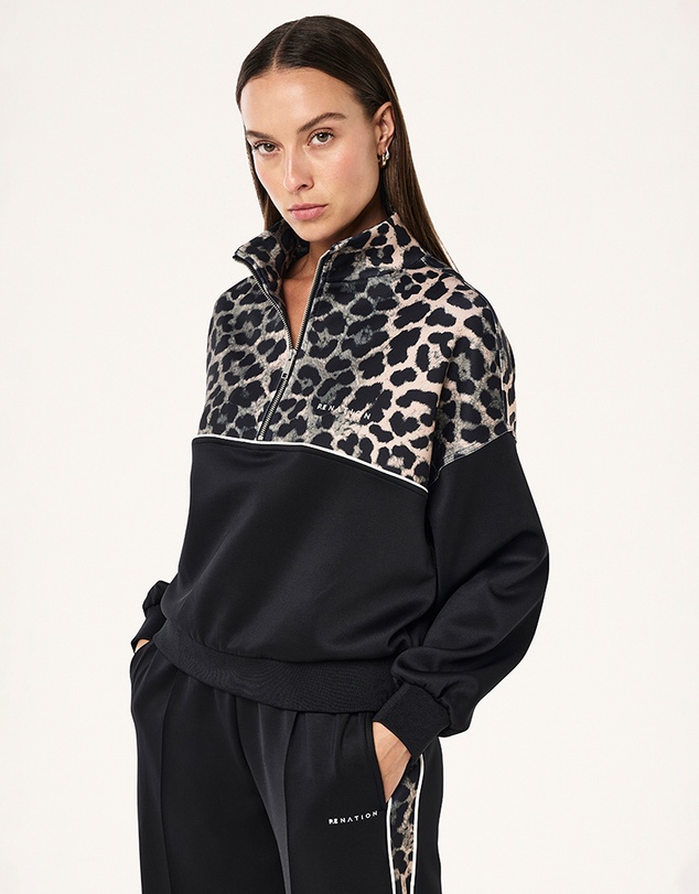 P.E Nation - Boundless Zip Neck Sweat