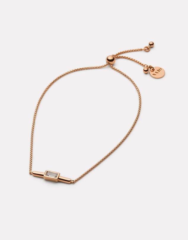 Najo - Skye Rose Gold Cubic Zirconia Bracelet