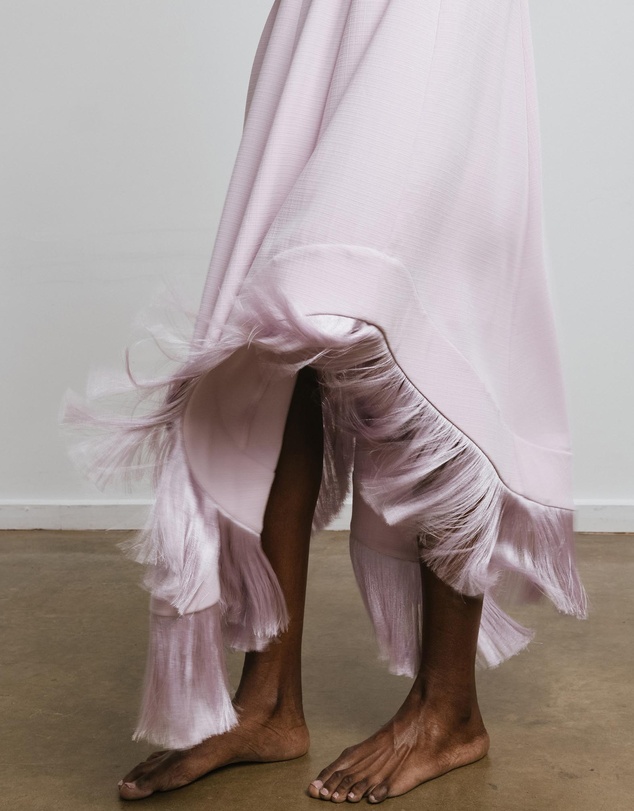 Clea - Emine Fringe Hem Dress
