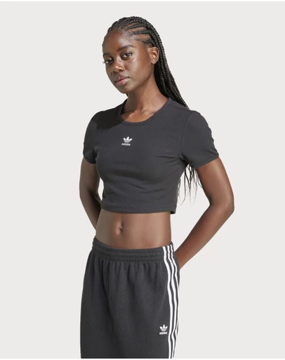 adidas Originals - Essentials Ribbed Tee Womens