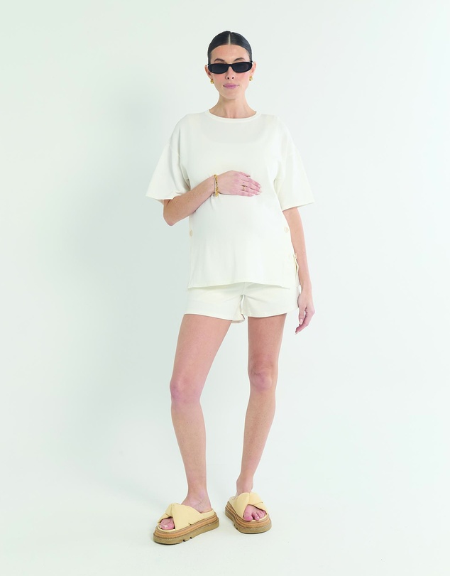 Soon Maternity - Heaven Denim Shorts