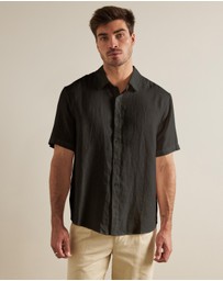 AERE - Euro Resort Linen SS Shirt