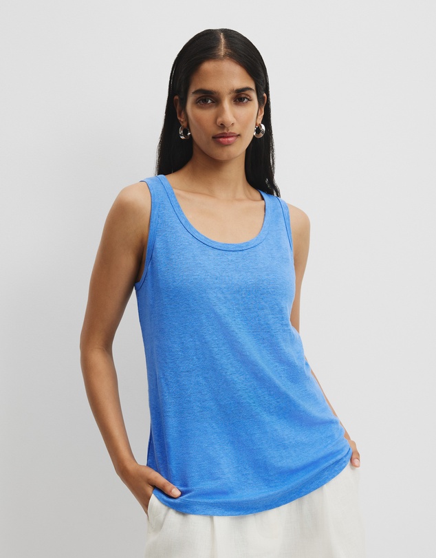 chinese dress ladies Sleeveless Jersey Dress — Iron – La Garçonne main image 0