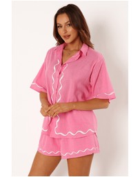 Petal & Pup - Sunshine Short Set - Pink