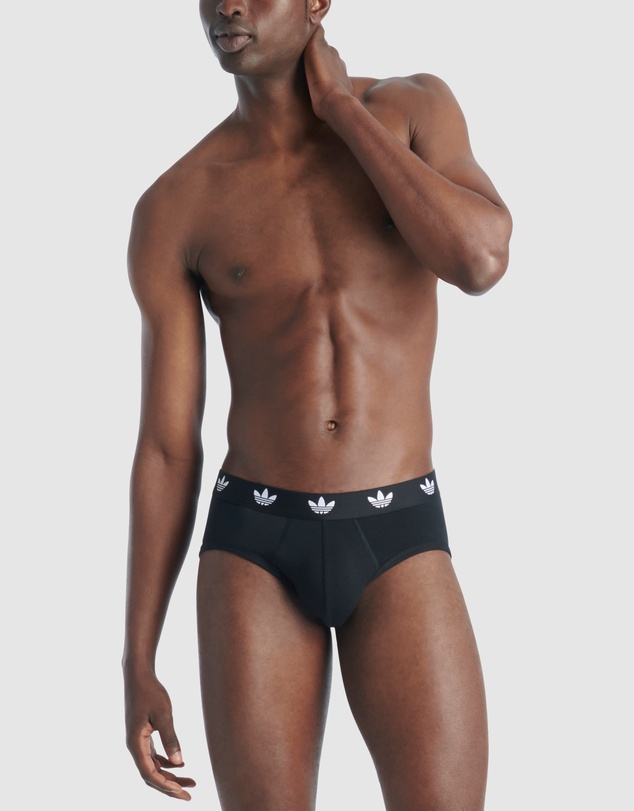 adidas Originals - 3 Pack Comfort Flex Cotton Brief Underwear