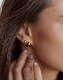 CENDRE - Bean Earrings