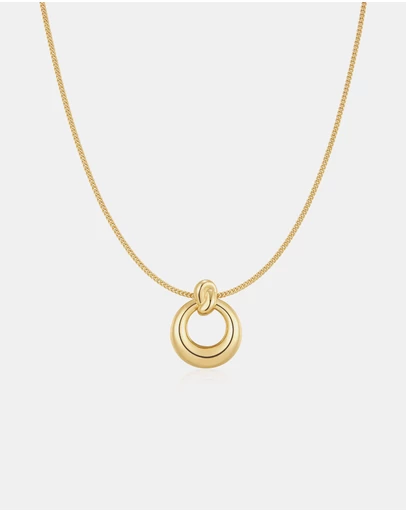 Ania Haie - Gold Open Circle Necklace