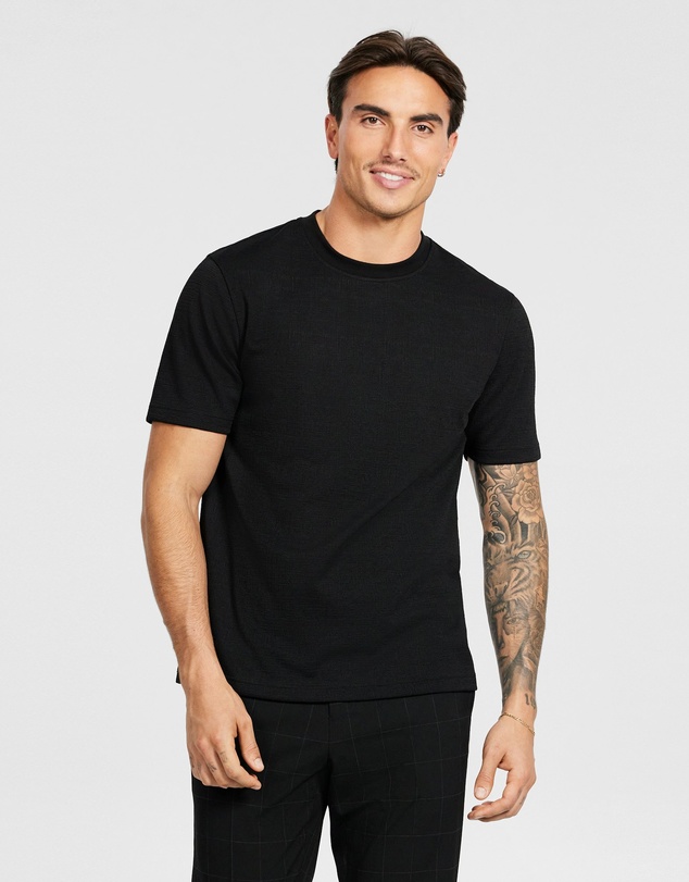 Tarocash - Richmond Textured T Shirt