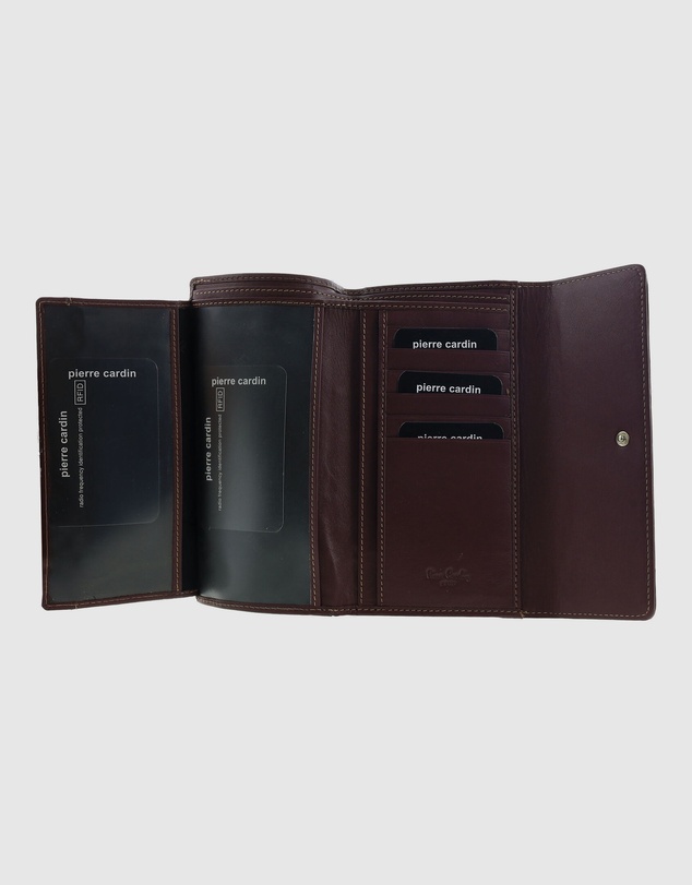 Pierre Cardin - Detroit Quilted Leather Long Wallet with RFID