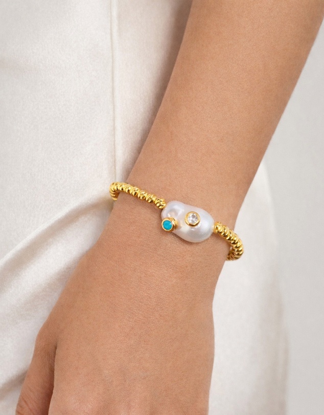 Izoa - Soleil Pearl Bracelet