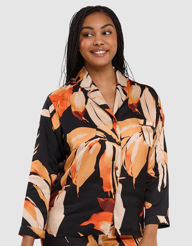 Sans Complexe - Pure Chic Viscose Satin Pyjama Shirt