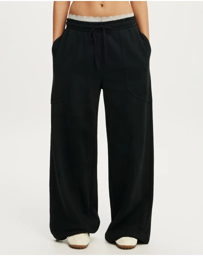 Cotton On Body Active - Summer Fleece Utility Sweatpants