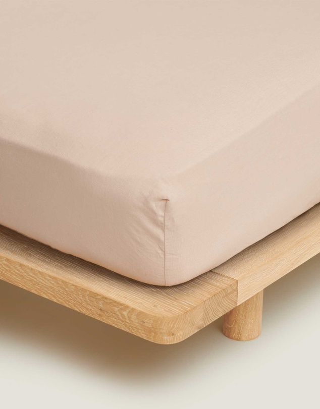 Carlotta + Gee - 100% Linen Fitted Sheet