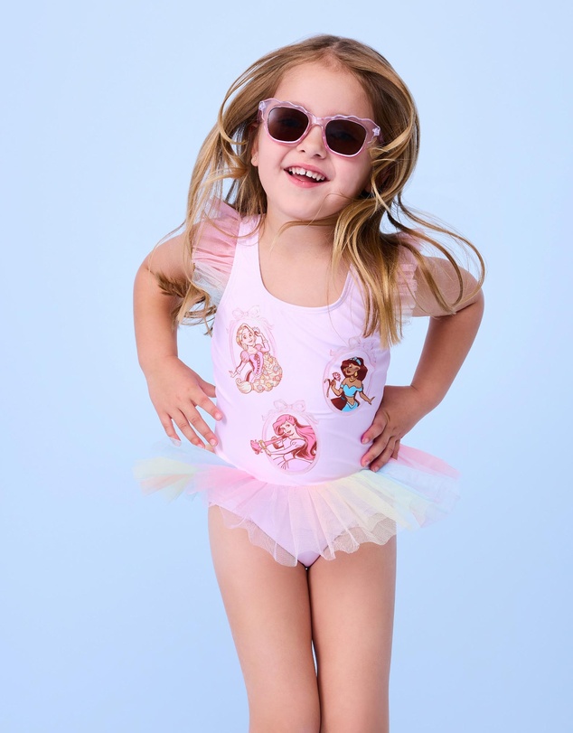 Rock Your Kid - Disney Princess Ombre One Piece - ICONIC EXCLUSIVE