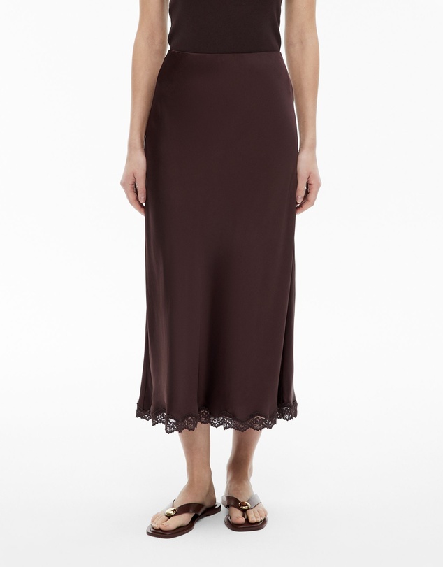 Witchery - Lace Trim Maxi Skirt