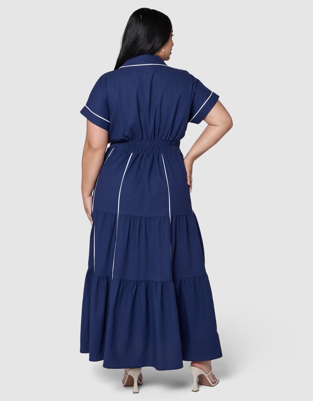 Something 4 Olivia - Indigo Maxi Dress