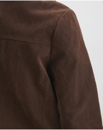AERE - Anders Suede Look Jacket