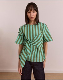 Damson Madder - Estelle T-Shirt Blouse