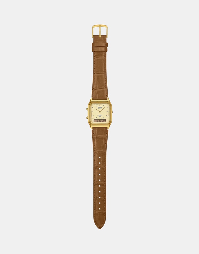 Casio - AQ230 Leather Band