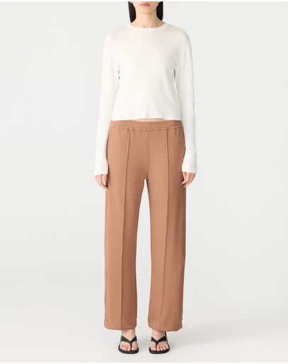 Bassike - Twill Pinstitch Detail Pant