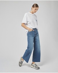 DRICOPER DENIM - Amy White FL Printed Tee
