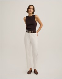 Witchery - Straight Crop Jeans