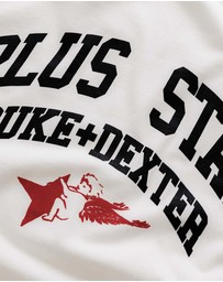 Duke + Dexter - Plus Vintage White T-Shirt