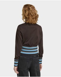 adidas Originals - VINTAGE TT HIGH KNITTED RIBS Top Womens