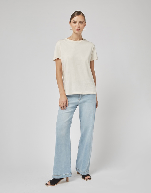 DRICOPER DENIM - Clare Cream Tee