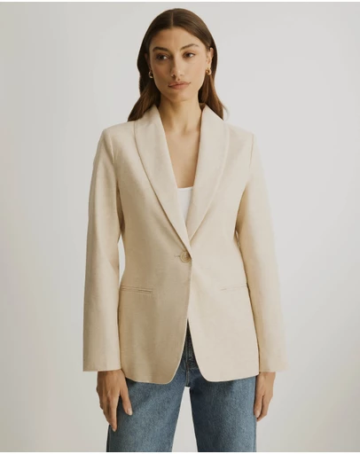 Atmos&Here - Nima Linen Blend Blazer