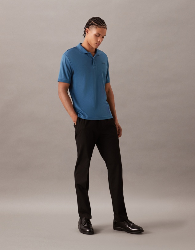 Calvin Klein - Slim Smooth Cotton Polo Shirt
