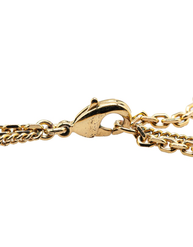 Pre-Loved by Azura Reborn - Pre-Loved Petit Gold Plated CD Star Charm Double Chain Bracelet