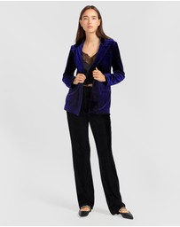 Belle & Bloom - Eternity Oversized Velvet Blazer