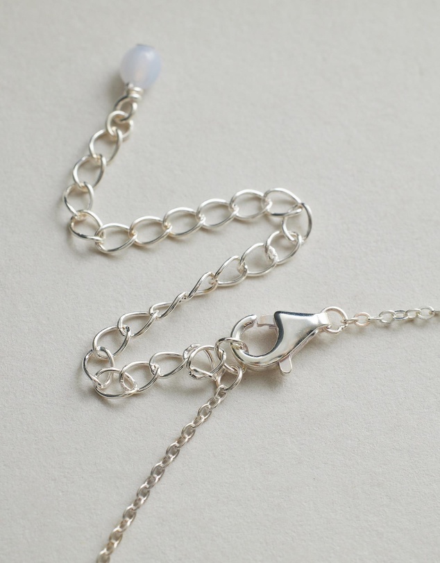 SAINT VALENTINE - Something Blue Necklace - Silver