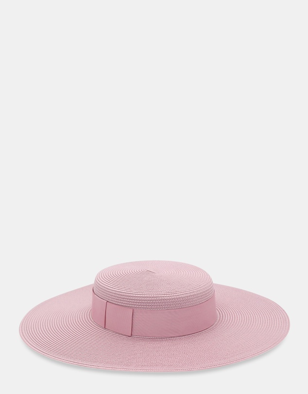 Morgan & Taylor - Macy Racewear Boater in Dusty Pink