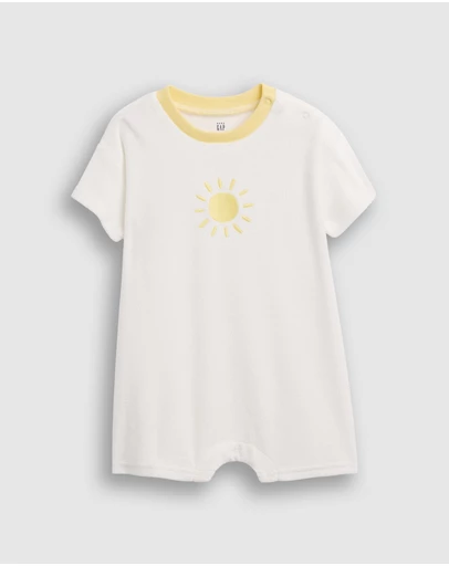 GAP - SS Terry Graphic Shorties - Babies