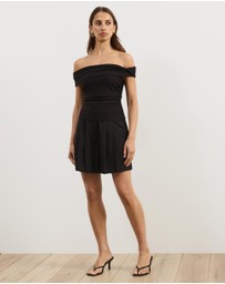 Atmos&Here - Ophira Off Shoulder Ponte Structured Top