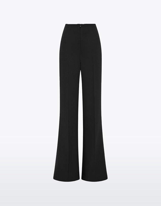 Carla Zampatti - Black Crepe Low Waist Pant