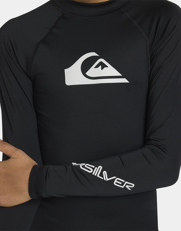 Quiksilver - Boys 8 to 16 All Time Long Sleeve Rash Vest