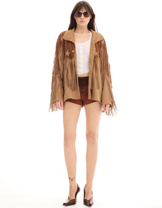 THE TALES - Portobello Road Fringed Suede Jacket
