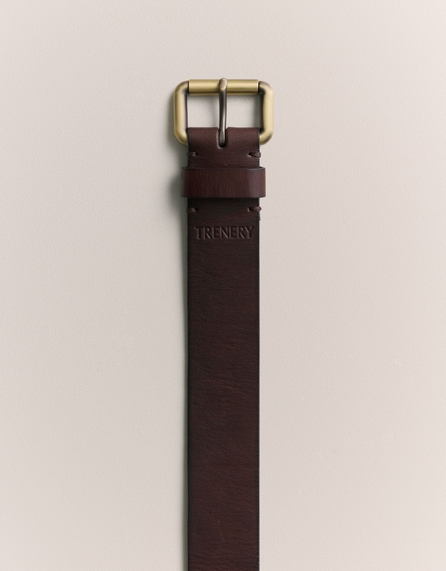 Trenery - Wilson Belt in Chocolate