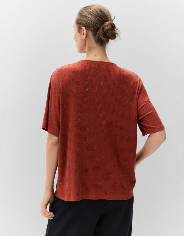 UNISON - Metallic Crew Tee
