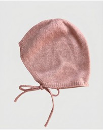 SILK MAGNOLIA - 100% Cashmere Baby Bonnet