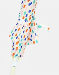 Morgan & Taylor - Kids Spots Umbrella in Multicolour Rainbow Spots