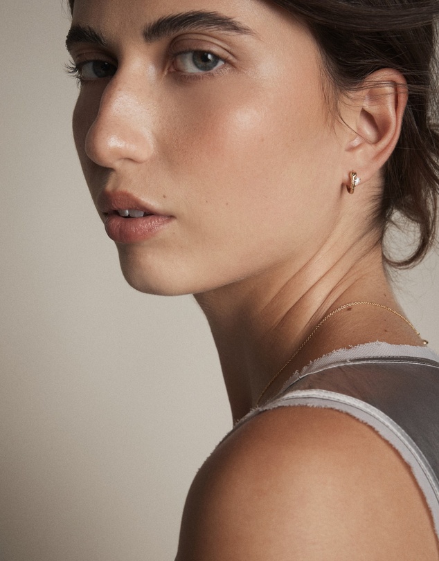 MIMCO - Shadow Huggie Earrings